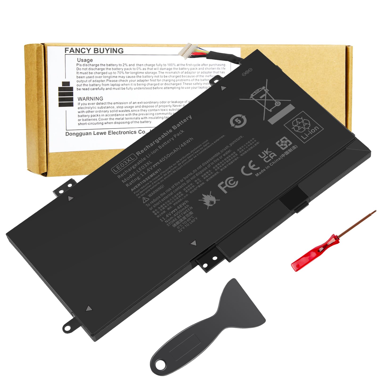 Amazon.com: LE03XL LE03 796356-005 796220-831 Laptop Battery for